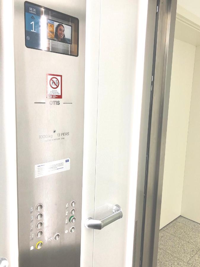 Panorama Penthouse Apartment Mit Klima Und Whirlpool Fuer Bis Zu 6 Personen Frankenthal  Bagian luar foto